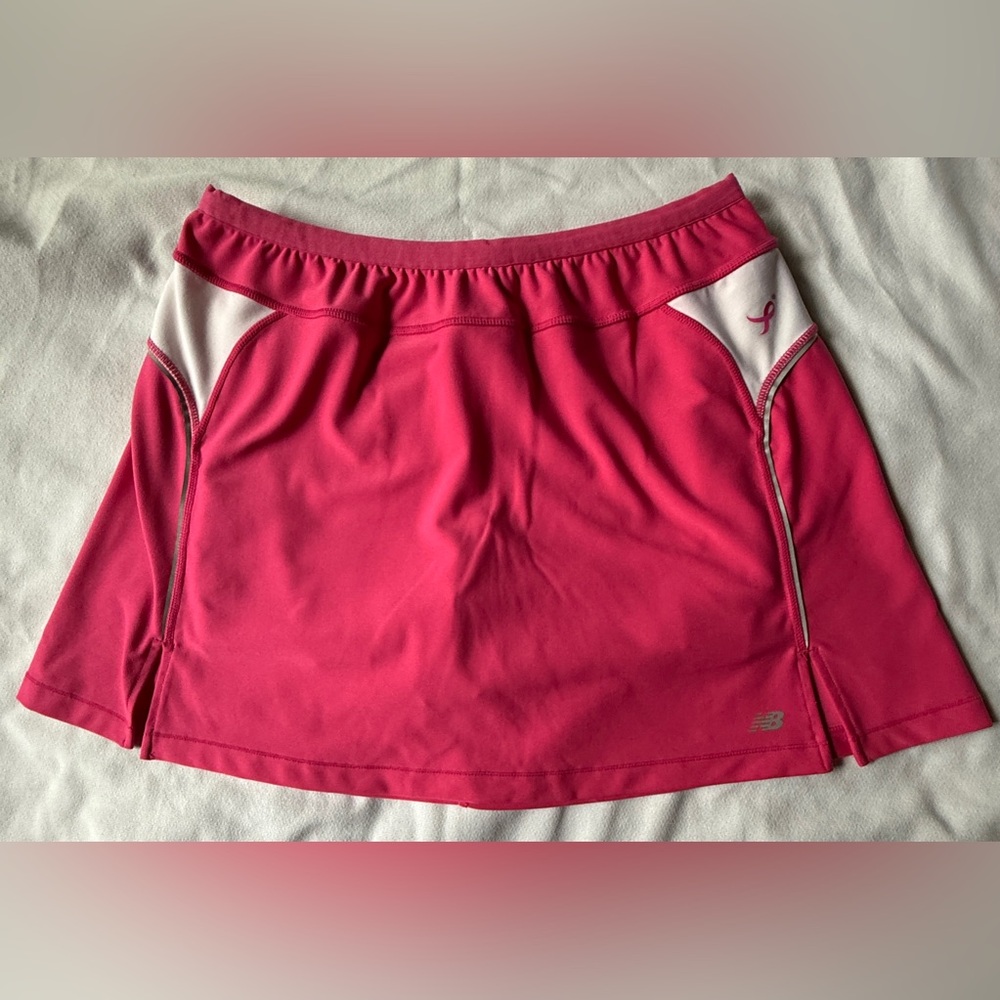 Susan B. Komen Breast Cancer New Balance Women's Fuchsia Athletic Skort (XL)